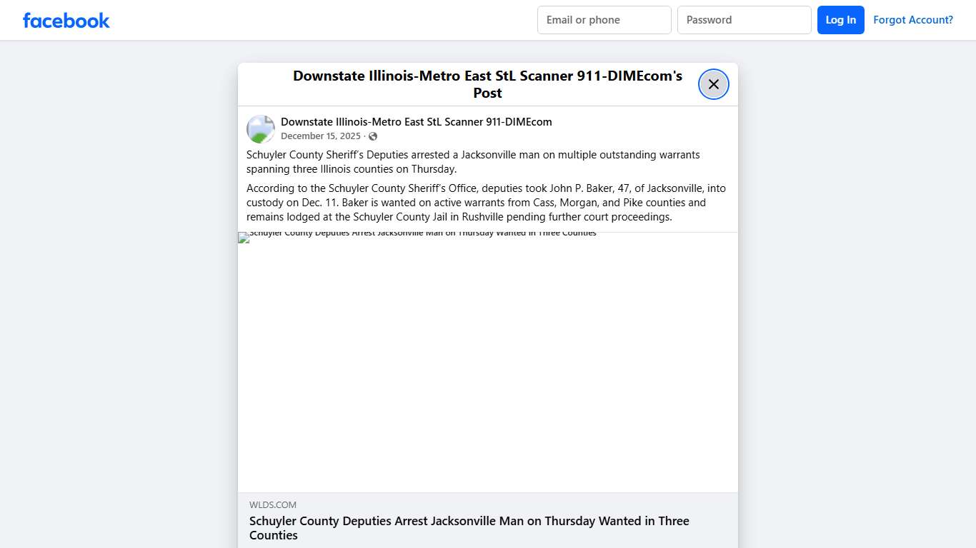 Sch... - Downstate Illinois-Metro East StL Scanner 911-DIMEcom | Facebook